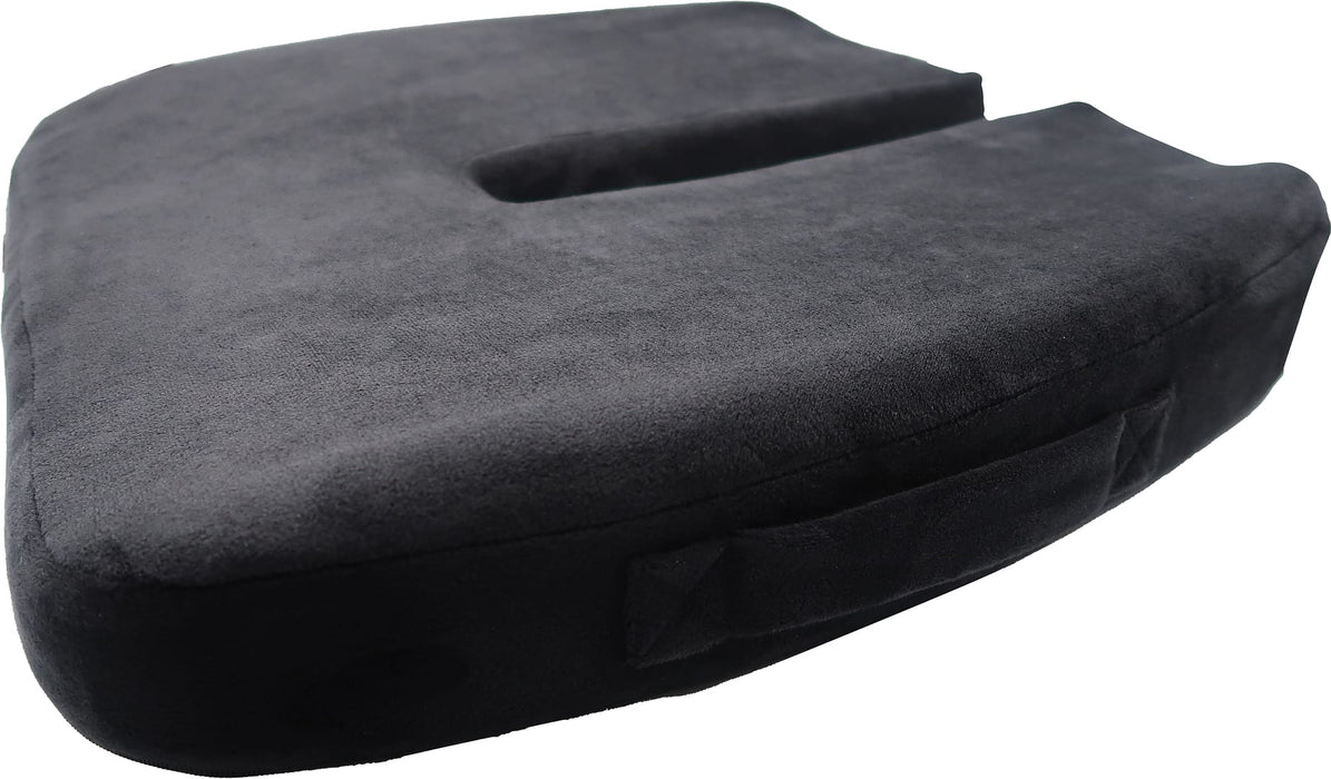 ErgoValue Memory Form Seat Cushion for Tailbone Pain Relief