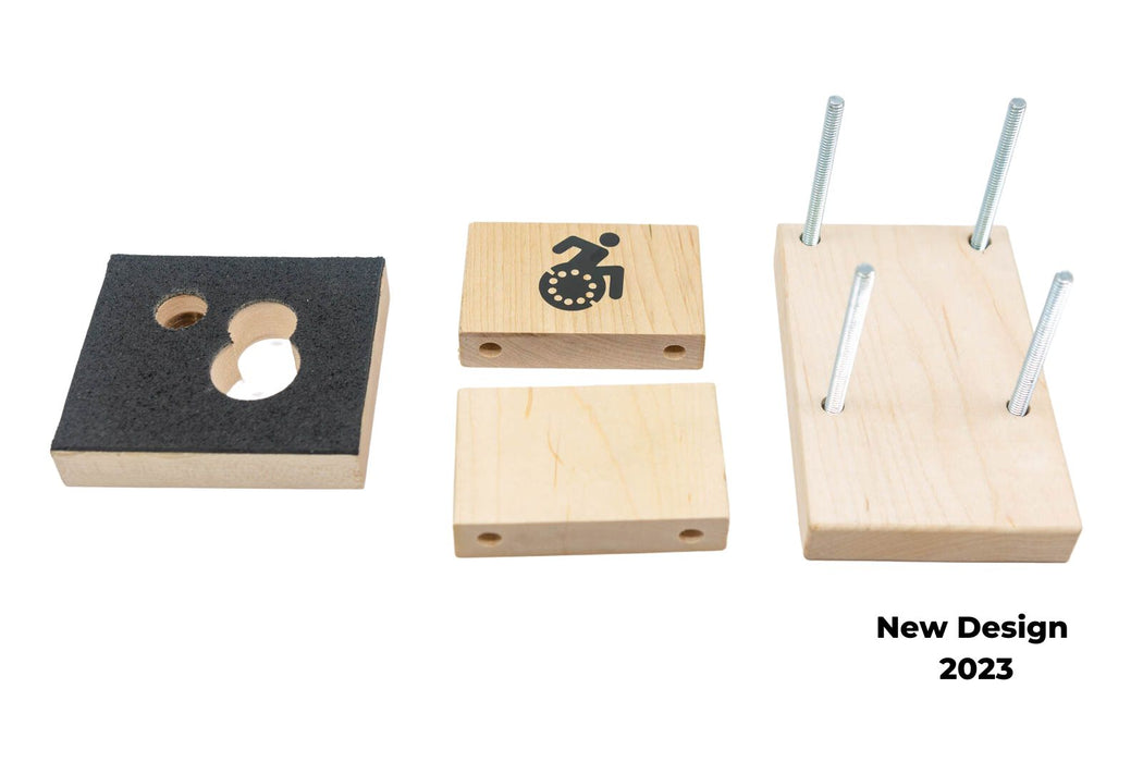 Wheelchair Bearing Removal  and Installation Stand