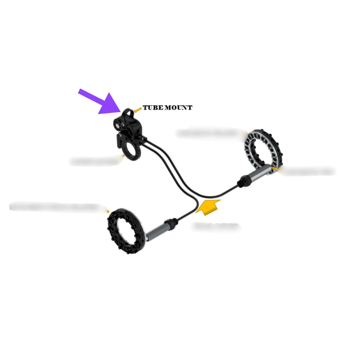 PushLox Tube Strap Mount For Main Tube