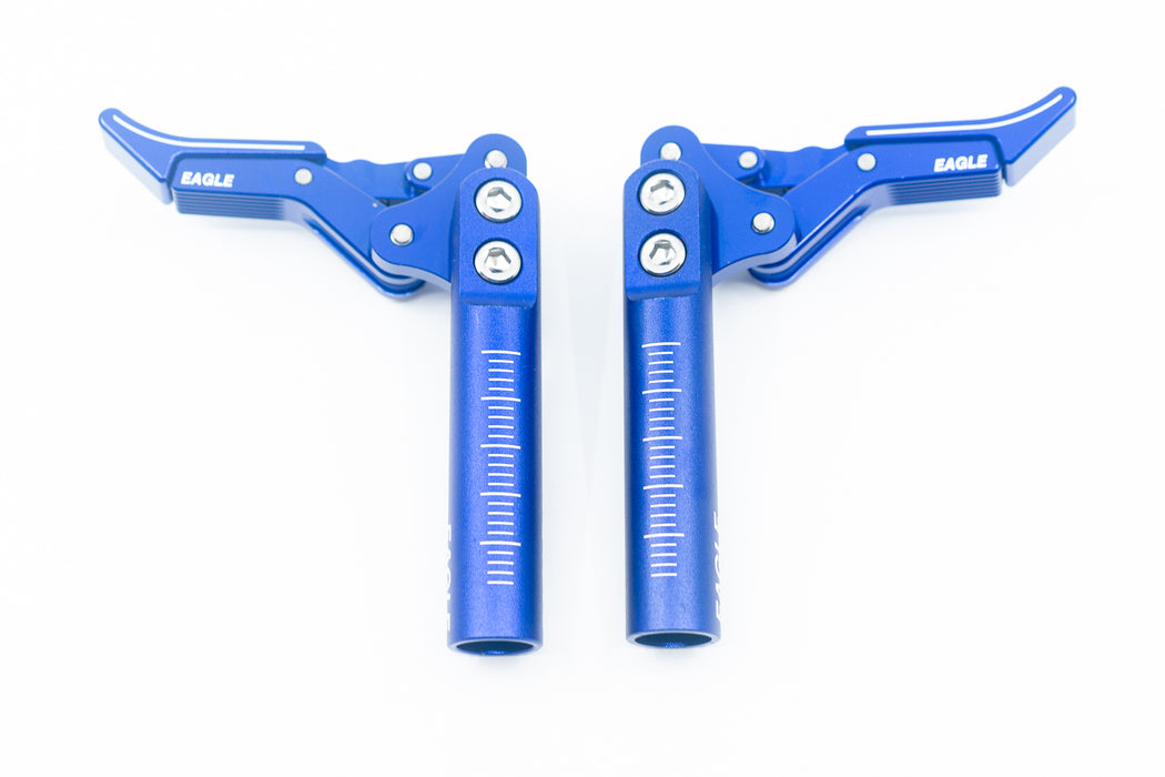 Eagle All Aluminum Anodized Scissor Brakes, Good bye plastic, hello durable metal.