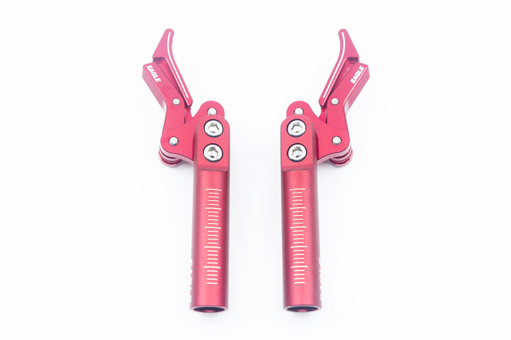 Eagle All Aluminum Anodized Scissor Brakes, Good bye plastic, hello durable metal.