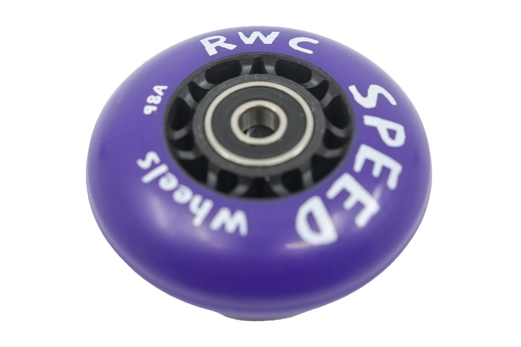 RWC Speed Wheels  (4 Pack) - High-Performance 72mm 98A Wheelchair Rugby and Basketball Casters