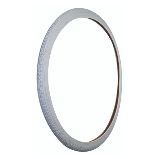 Basic Gray Wheelchair Tire 22" x 1-3/8" (37-501) Medium Pressure (65psi) (Pair)