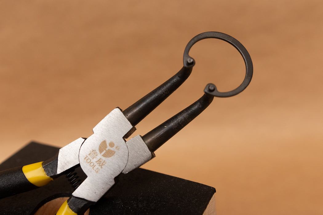 Snap Ring Pliers (Retaining Ring Pliers) for Wheelchair Forks and Caster Mounts