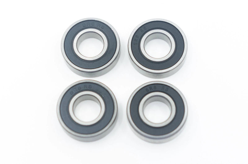 Stainless Steel Shower Wheelchair Bearing SR8 1/2" ABEC-1 1/2x1-1/8x.3125" (4-Pack)