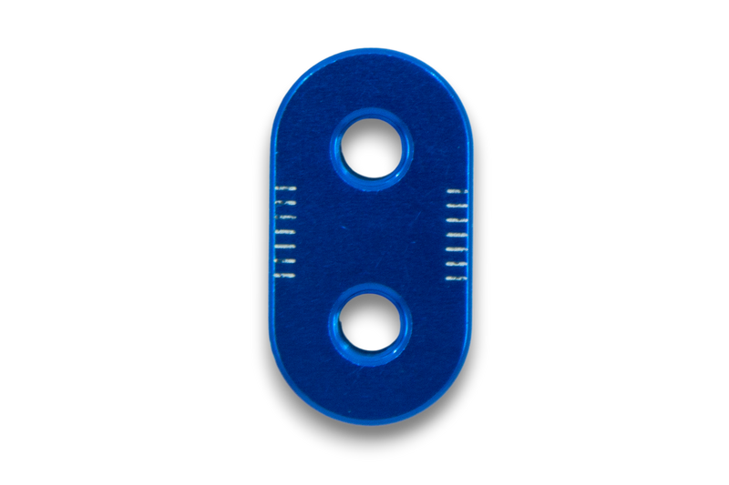 Blue Replacement Slider Nut for Reckless Micro Adjust Scissor Brakes