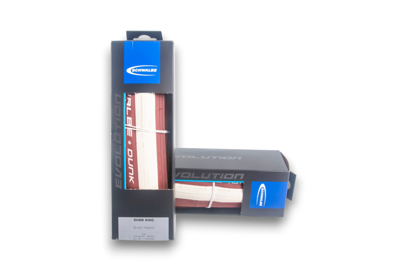 Schwalbe Dunk Kings 700c (25-622) Pair - Red and Gray