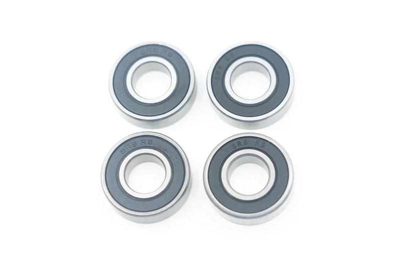 Stainless Steel Shower Wheelchair Bearing SR8 1/2" ABEC-1 1/2x1-1/8x.3125" (4-Pack)
