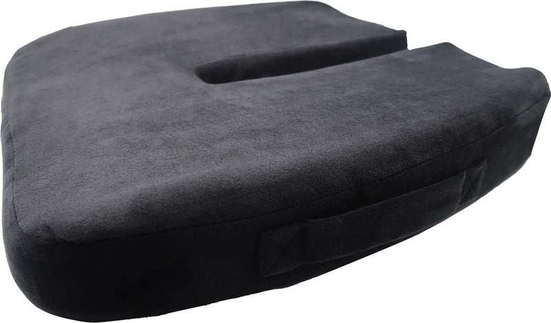 ErgoValue Memory Form Seat Cushion for Tailbone Pain Relief