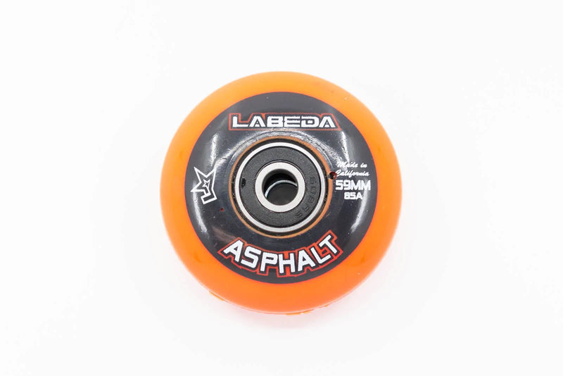 59mm Asphalt Sport Caster Wheels (Each) - High-Performance 59mm Wheelchair
