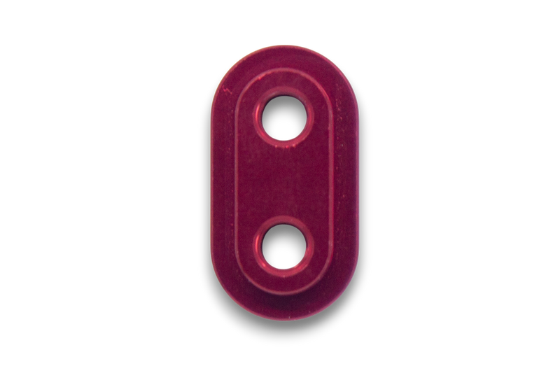 Red Replacement Slider Nut for Reckless Micro Adjust Scissor Brakes
