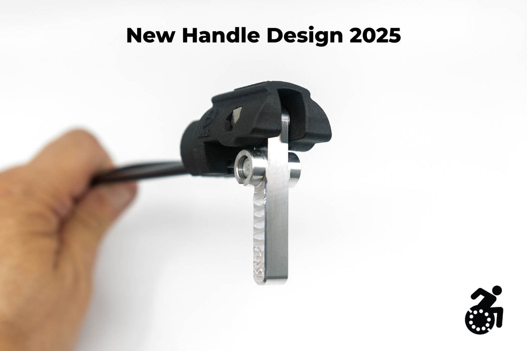 PUSH LOX One-Handed Wheelchair Locking System