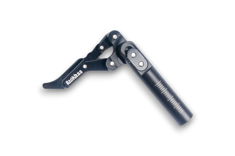 All Aluminum Reckless Wheelchairs Scissor Brakes With Micro-Adjust (Pair) Black