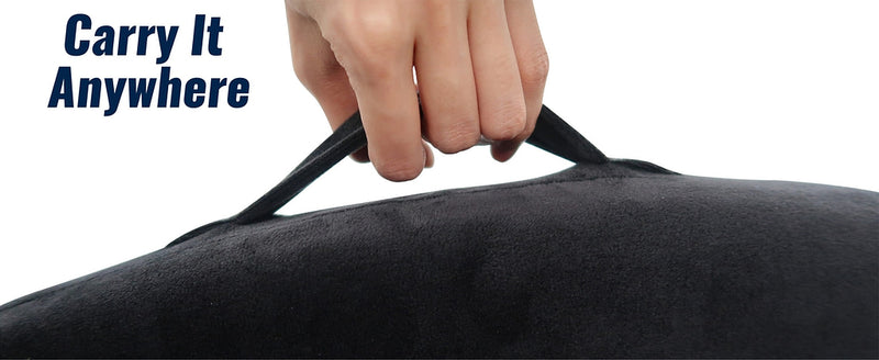 ErgoValue Memory Form Seat Cushion for Tailbone Pain Relief