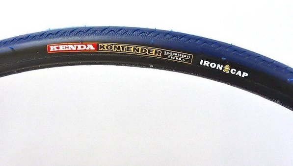 Kenda Kontester Wheelchair Rugby Tire (Each) 26 x 1 (23-590) Blue