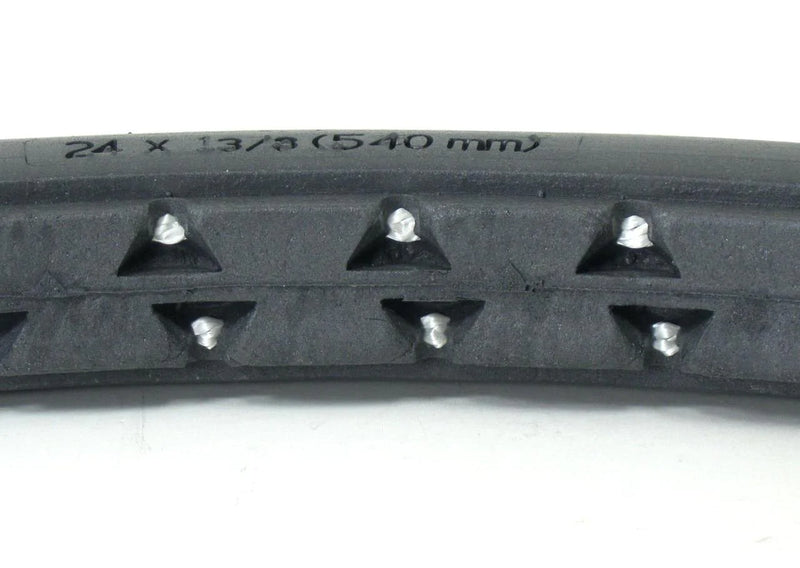 22 x 1 3/8" (37-501) Dark Gray Pr1mo Orion Urethane Street Tire (Pair)