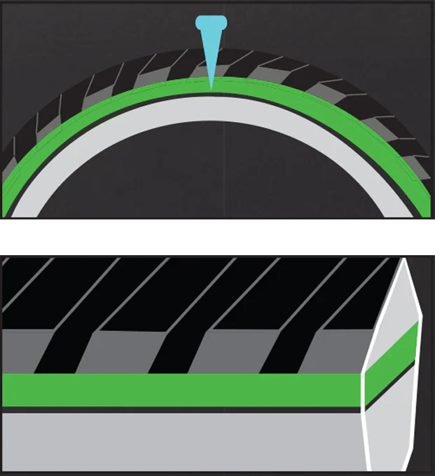 Pr1mo Sentinel HP 22 x 1 (25-501) Pair (Air Tire)