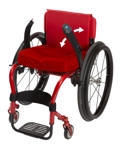 Bodypoint Evoflex Swivel Strap 1.5" Webbing, 18" Total Pad