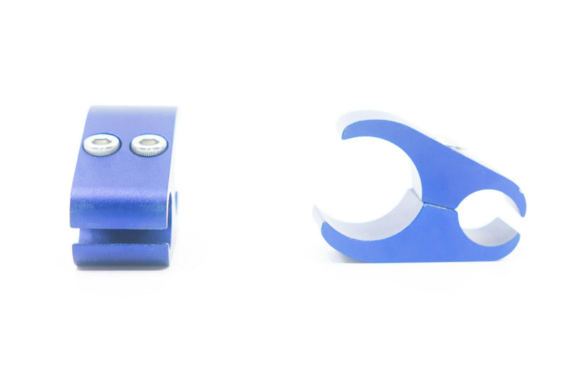 Brake Mounts for 1" and 1.25" Tubing (Pair) in Black, Blue or Red