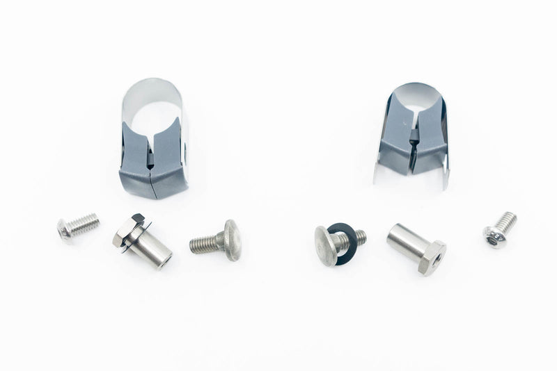 Bodypoint 7/8" Stainless Band Clamp (Pair)