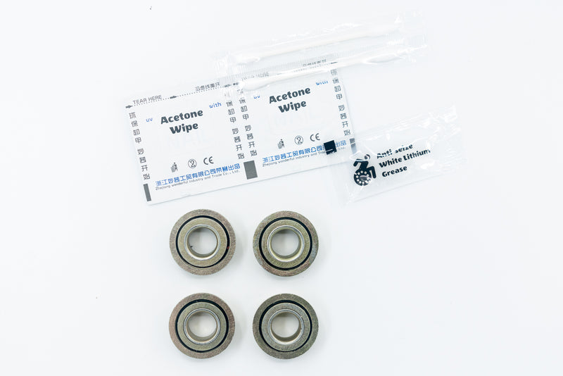 Caster Mount Bearings 1/2x 1-1/16 Flanged ABEC 1 (4-pack)