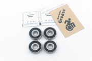 Rear Wheel Wheelchair Bearings High Performance 1620 7/16x1-3/8x7/16” (11x35x11mm) - 4-Pack