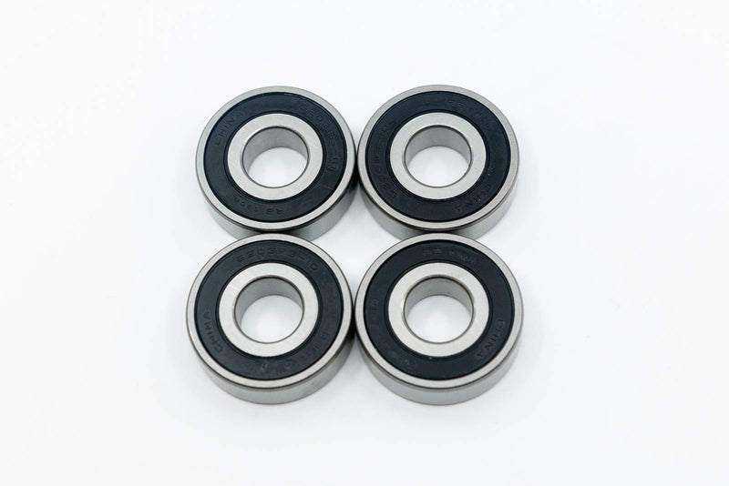 Caster Mount Bearings 40mm x 5/8" 6203-2RS-10 ABEC 1 (4-pack)