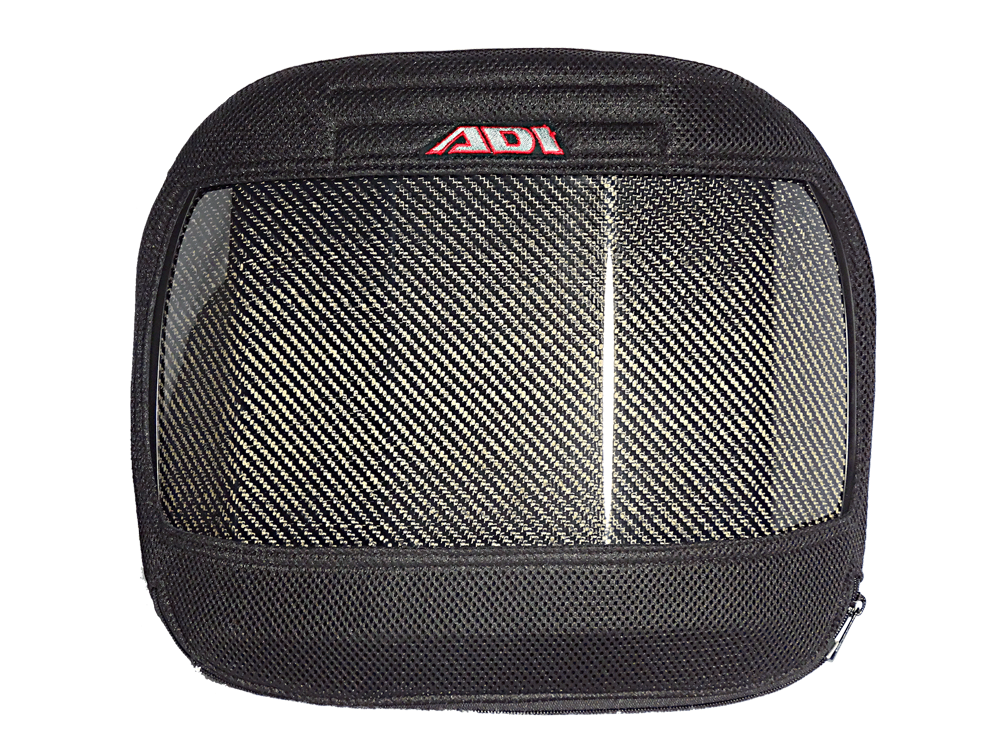 ADI carbon fibre low wheelchair backrest, 10 inch