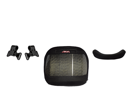 ADI Carbon Fiber Backrest 19 Low Deep 2 Point Pro