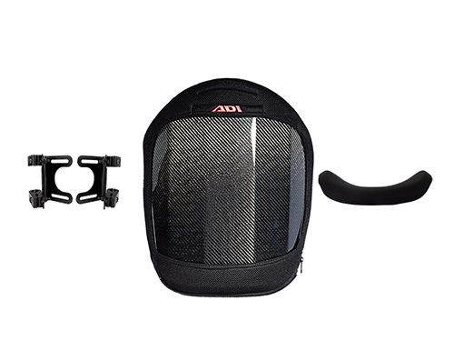 CF Series Back Supports, Standard Height (16in / 41cm), Active Contour (2.5in / 63.5mm), 4 Point Profile Mounting Hardware, Fits Chair Width: 17in/ 43cm (K0108)