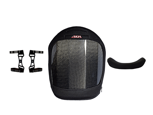 CF Series Back Supports, Standard Height (16in / 41cm), Active Contour (2.5in/ 63.5mm), Width Adjustable Elite Mounting Hardware, Fits Chair Width: 17in/ 43cm (K0108)