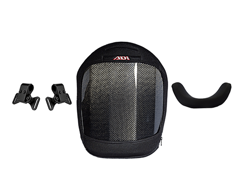 CF Series Back Supports, Standard Height (16in / 41cm), Deep Contour (4in / 100mm), 2 Point Profile Mounting Hardware, Fits Chair Width: 18in/ 45.7cm (K0108)