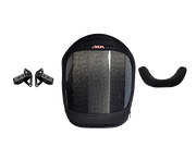 CF Series Back Supports, Standard Height (16in / 41cm), Deep Contour (4in / 100mm), Fixed ELITE Mounting Hardware, Fits Chair Width: 18in/ 45.7cm (K0108)