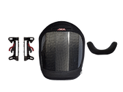 CF Series Back Supports, Standard Height (16in / 41cm), Deep Contour (4in / 100mm), Quick Release Mounting Hardware, Fits Chair Width: 18in/ 45.7cm (K0108)