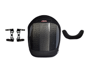 CF Series Back Supports, Standard Height (16in / 41cm), Deep Contour (4in / 100mm), Width Adjustable ELITE Mounting Hardware, Fits Chair Width: 18in/ 45.7cm (K0108)