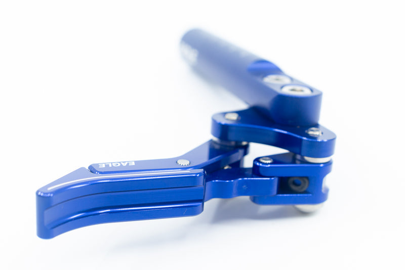Eagle All Aluminum Anodized Scissor Brakes, Good bye plastic, hello durable metal.
