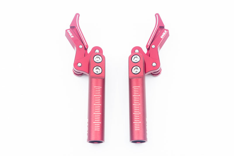 Eagle All Aluminum Anodized Scissor Brakes, Good bye plastic, hello durable metal.