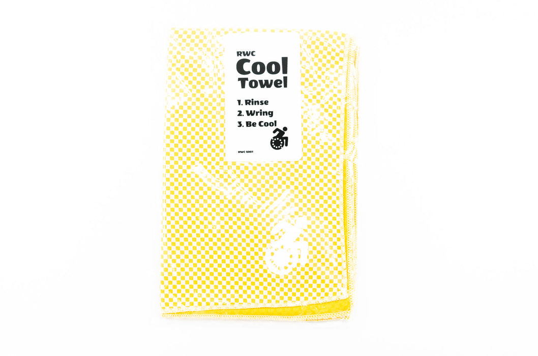 Reckless Wheelchairs Sports Cool Towels - Yellow
