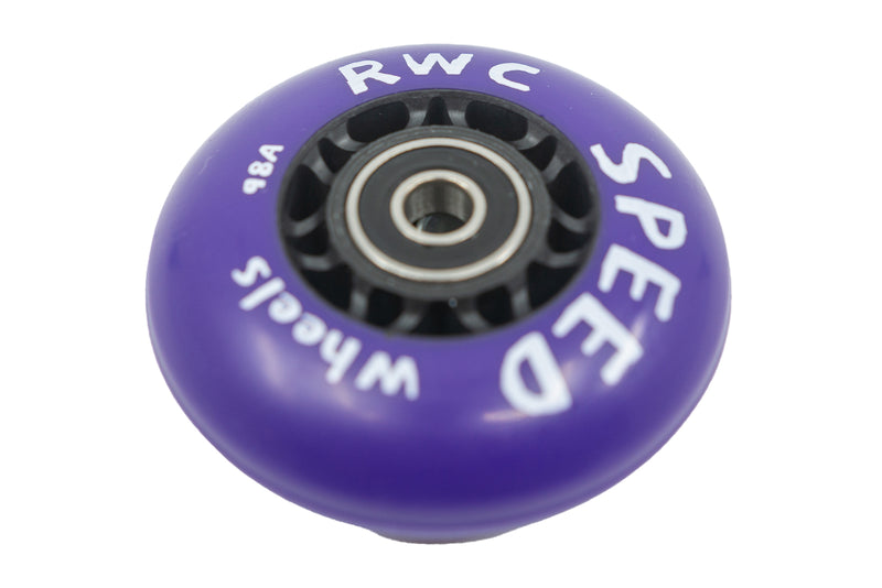 RWC Speed Wheels  (4 Pack) - High-Performance 72mm 98A Wheelchair Rugby and Basketball Casters