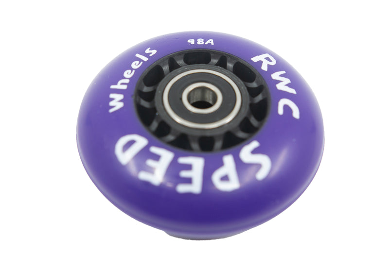 RWC Speed Wheels  (4 Pack) - High-Performance 72mm 98A Wheelchair Rugby and Basketball Casters