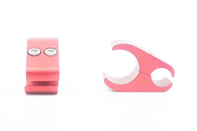 Brake Mounts for 1" and 1.25" Tubing (Pair) in Black, Blue or Red