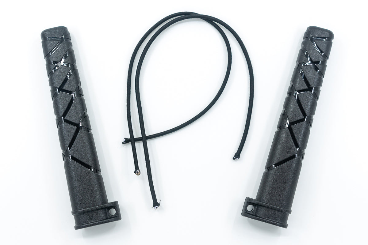 TiLite wheel lock extension handles with lanyards
