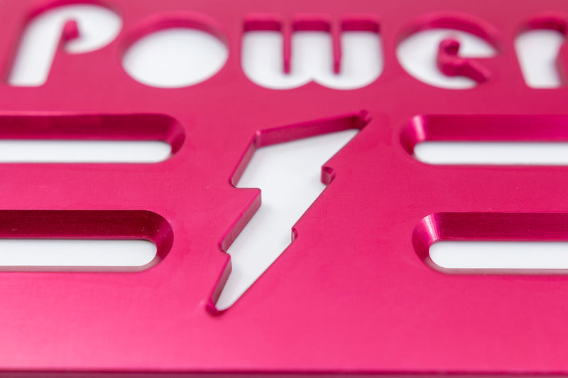 Girl Power Universal Wheelchair Footplate 7" x 6" Front Bolt Fixed Pink