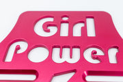Girl Power Universal Wheelchair Footplate 7" x 6" Front Bolt Fixed Pink