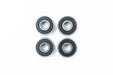 Caster Wheelchair Bearings 608 8mm ABEC-1 8x22x7/9mm with 9mm Extended Race (4-Pack) READ DESCRIPTION