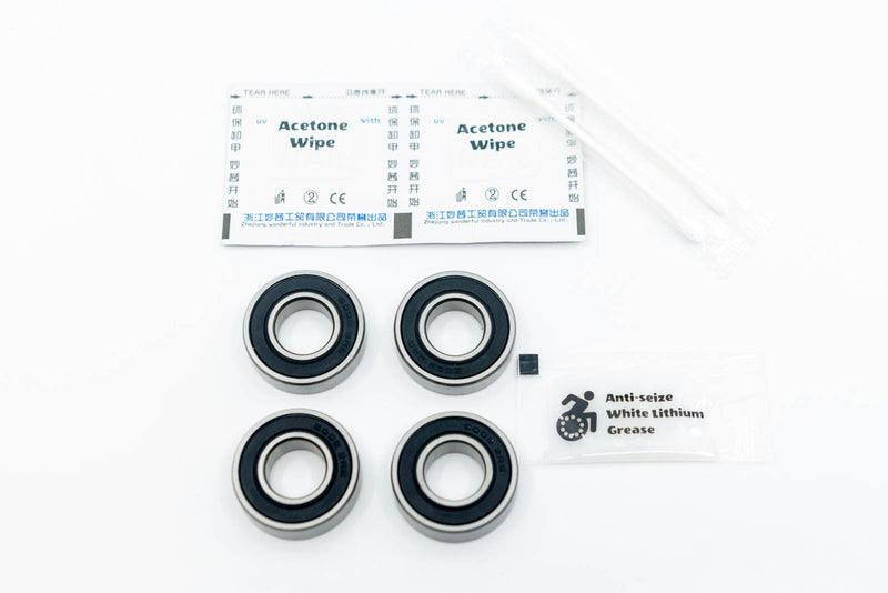 Fork Mount Wheelchair Bearings 6002 15x32x19mm ABEC 3 (4-Pack)