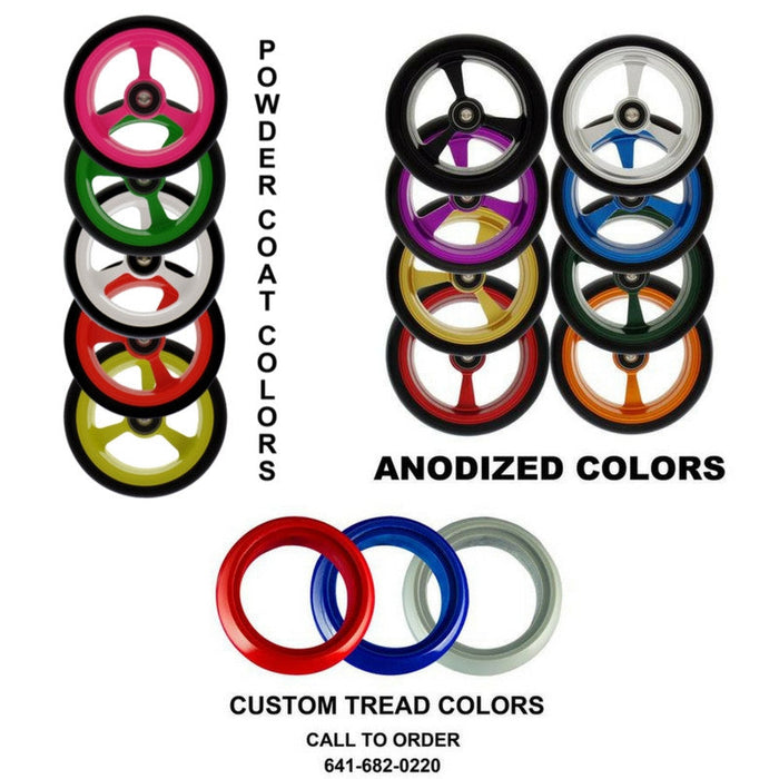 Frog Legs Soft-Roll Narrow Wheel (pair) Color Options