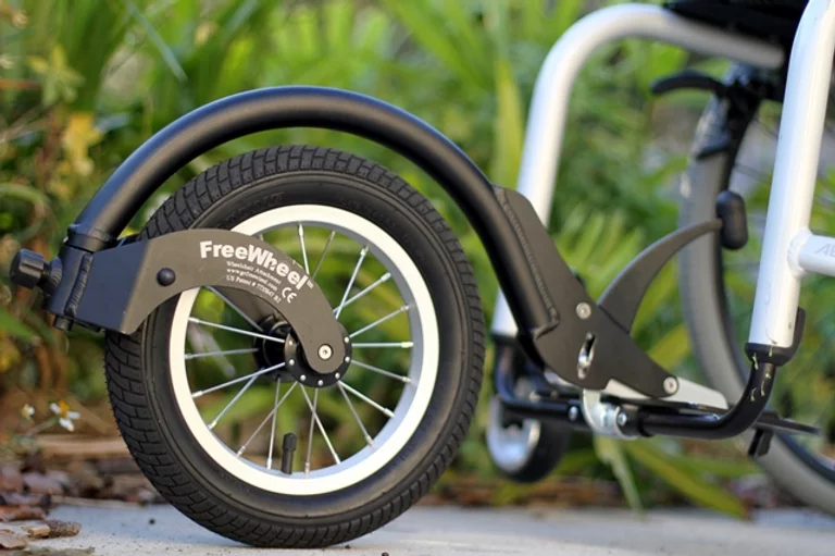 Freewheel Wheelchair Attachment in Black