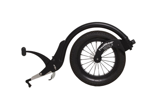 Freewheel Wheelchair Attachment in Black