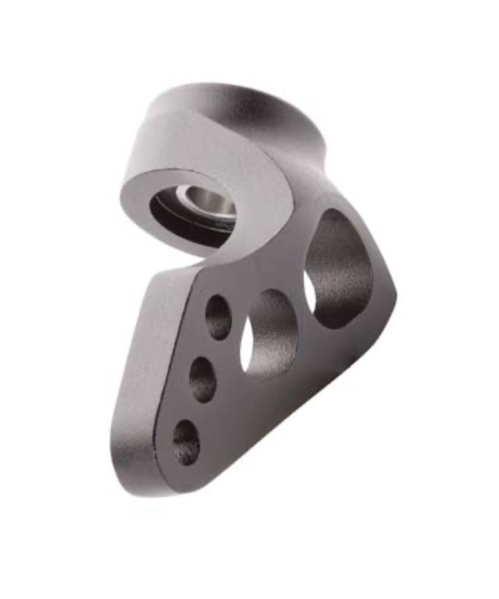 Reckless Wheelchairs single-arm caster fork